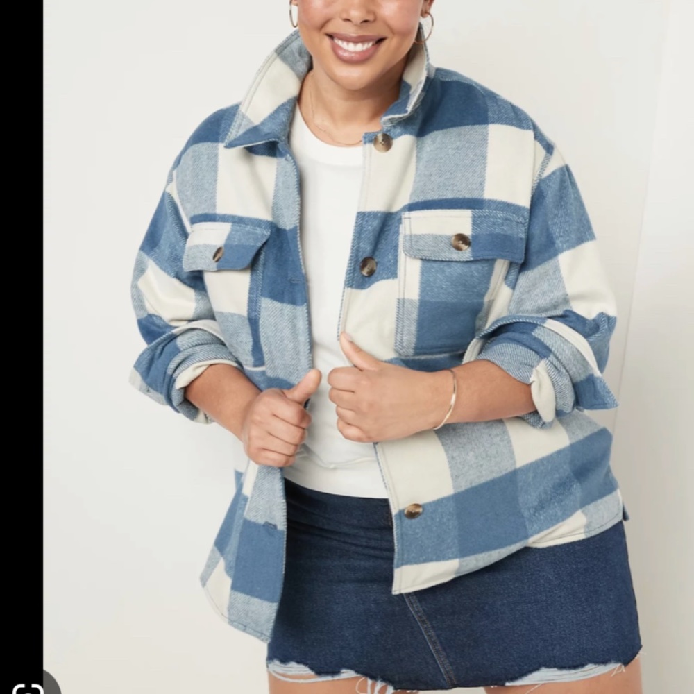 Plaid Shacket - Picture 2 of 4